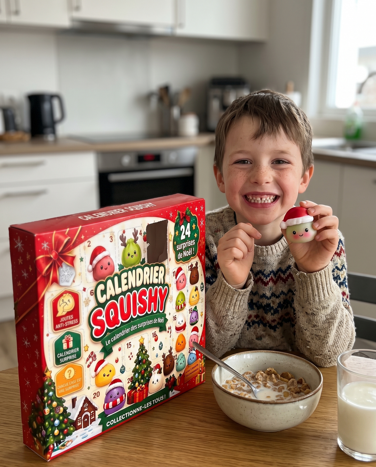 Les souvenirs de Noël qu'il gardera toute sa vie commencent le 1er décembre.